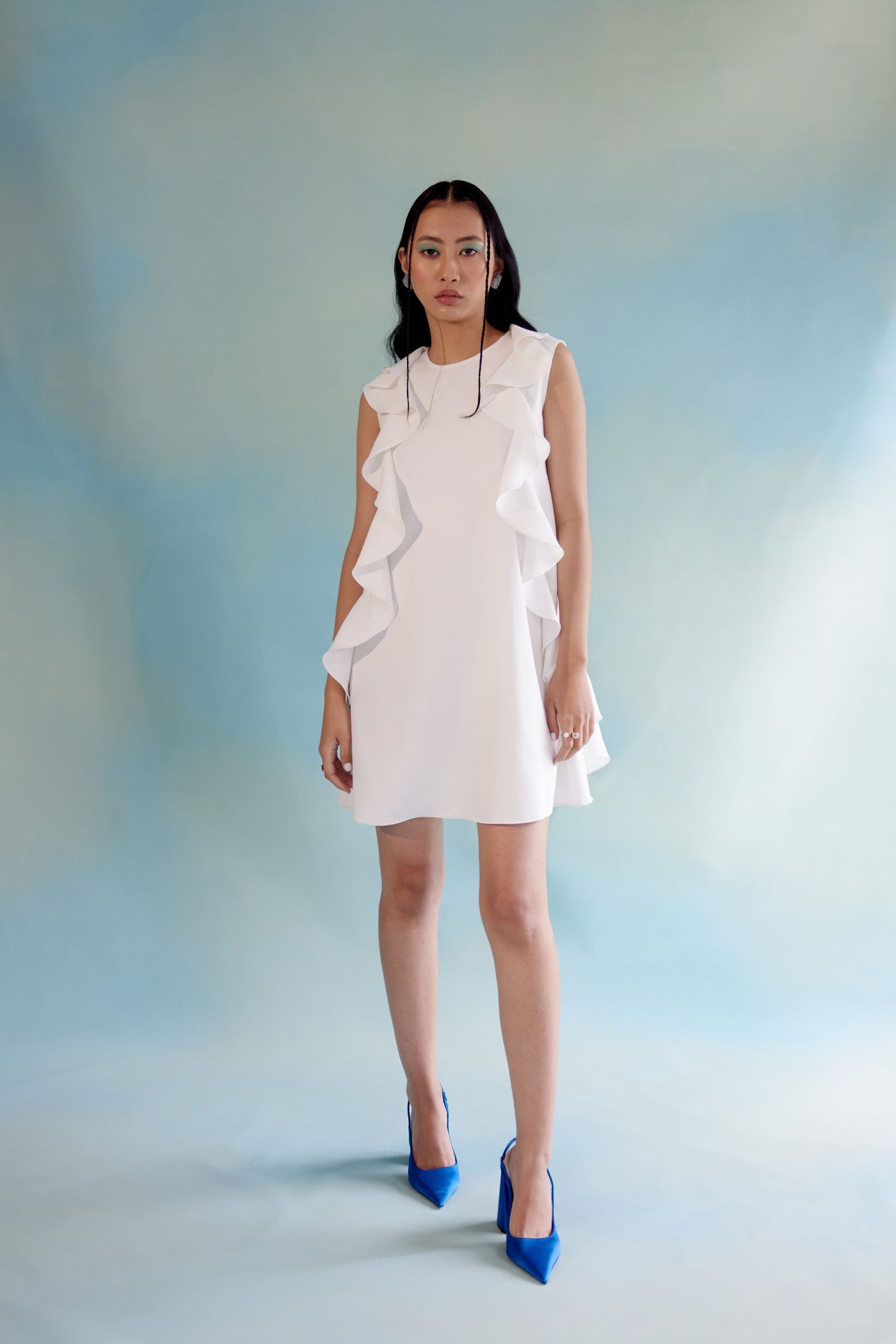 RUFFLE DRESS