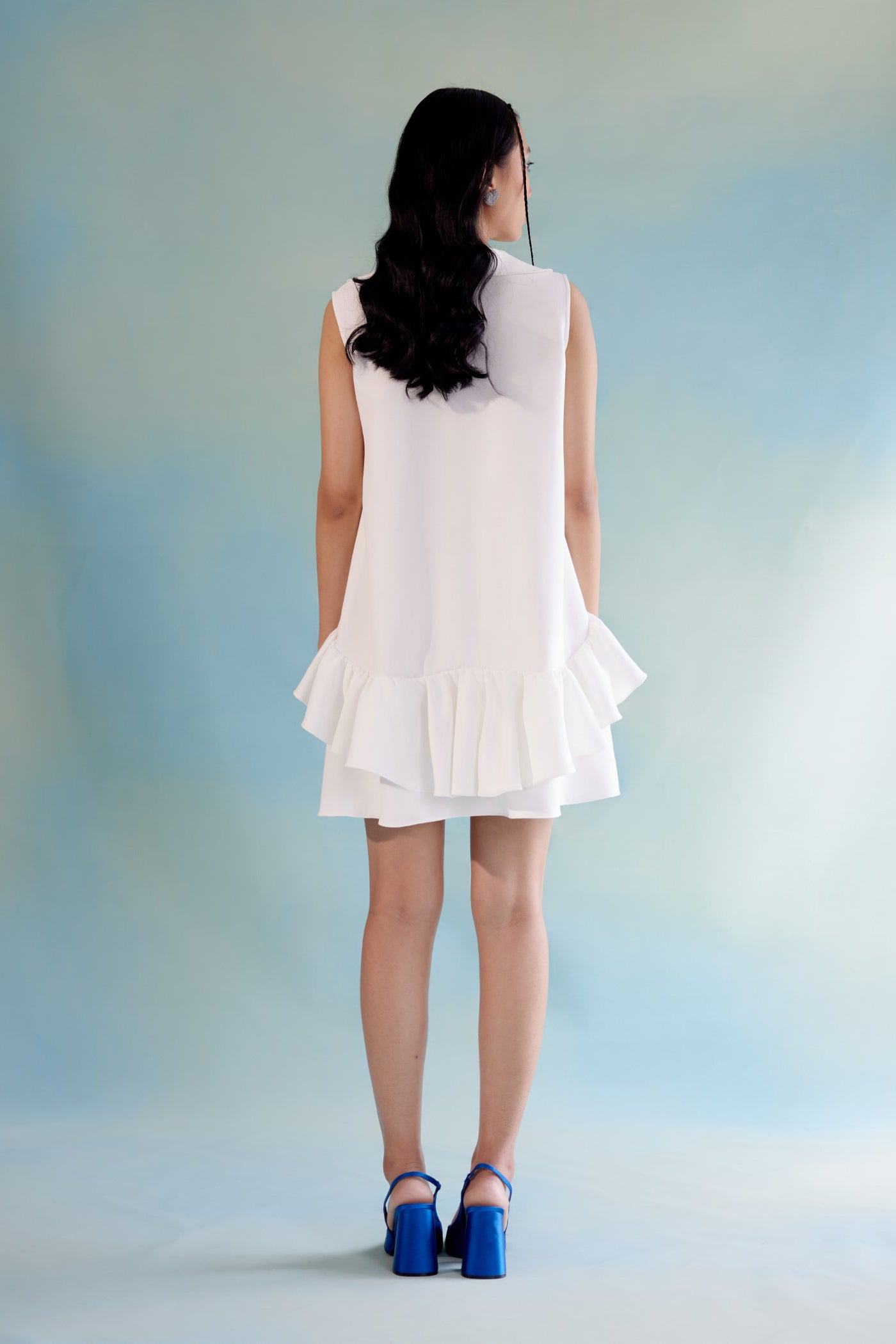 RUFFLE DRESS