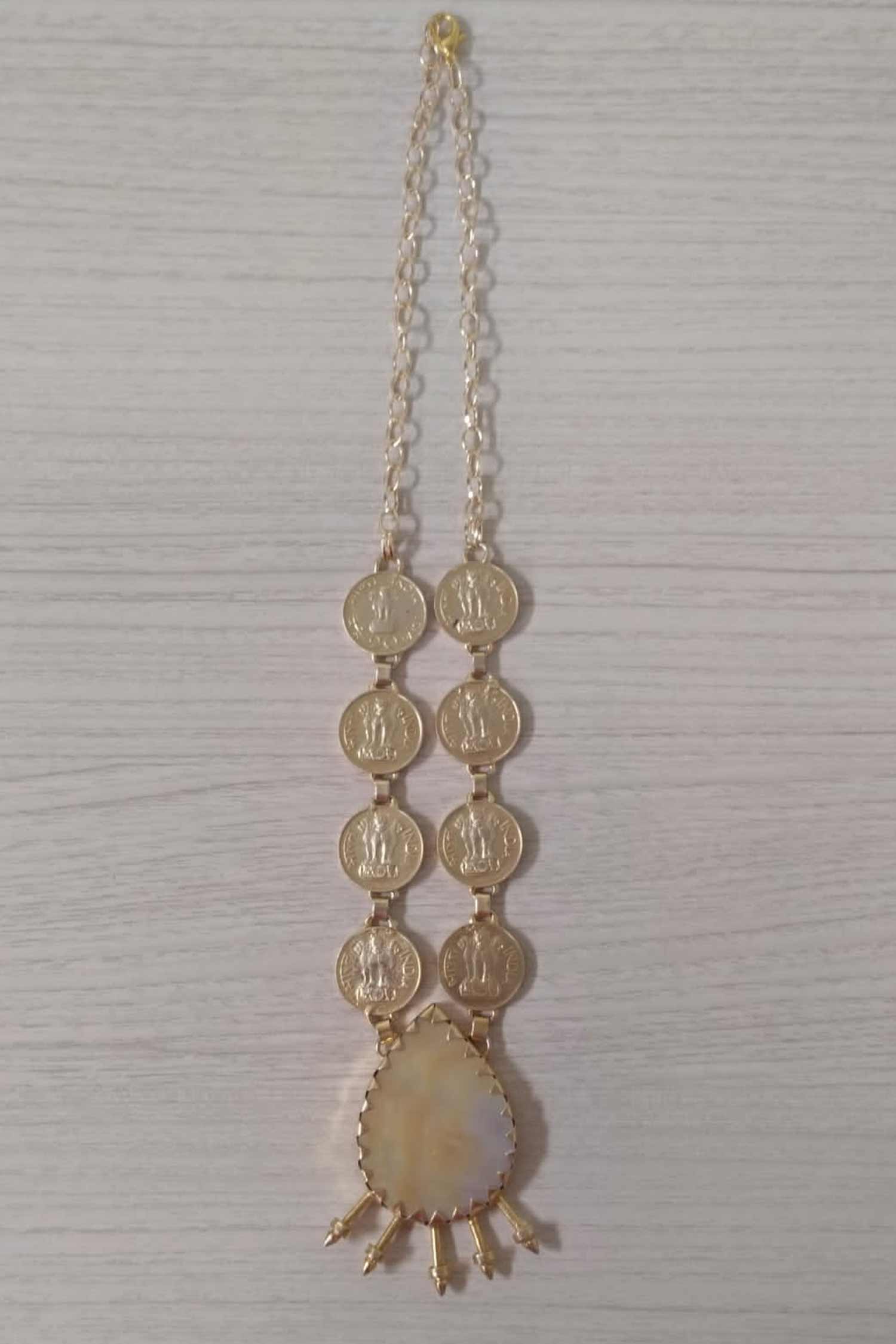 Gold Flux neckpiece