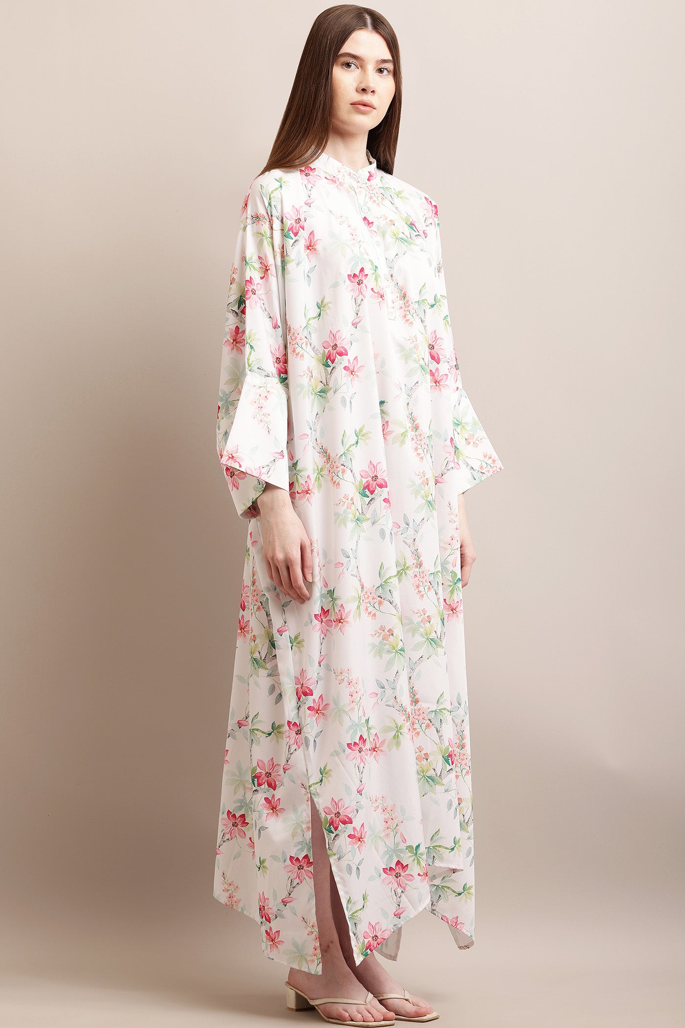 White Orchid Kaftan