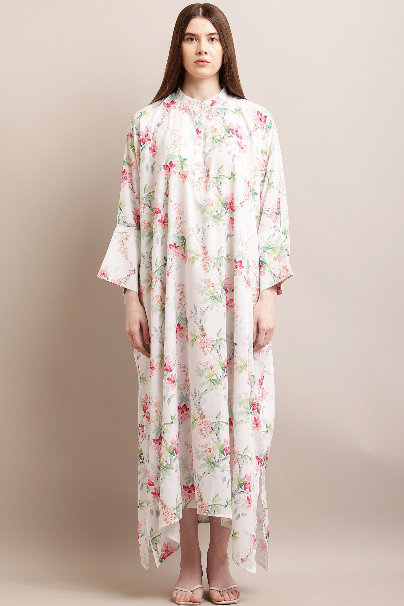 White Orchid Kaftan