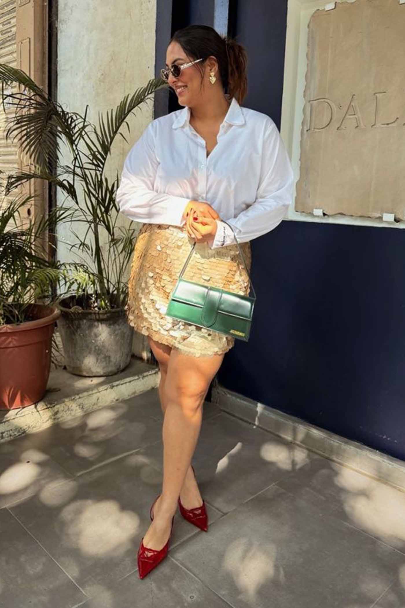 Golden Sequens Skirt