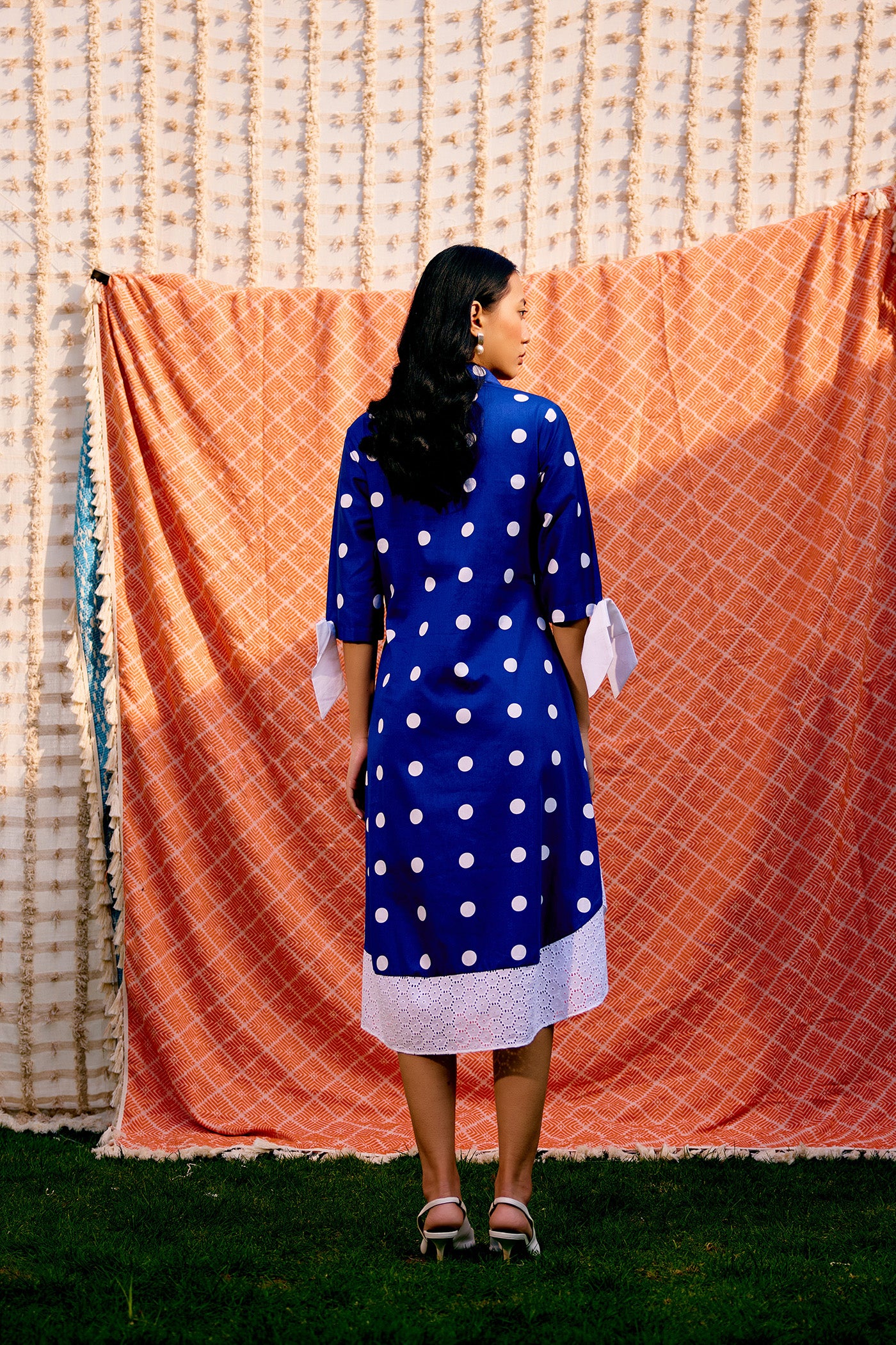 POLKA  COMFORT SHIRT DRESS