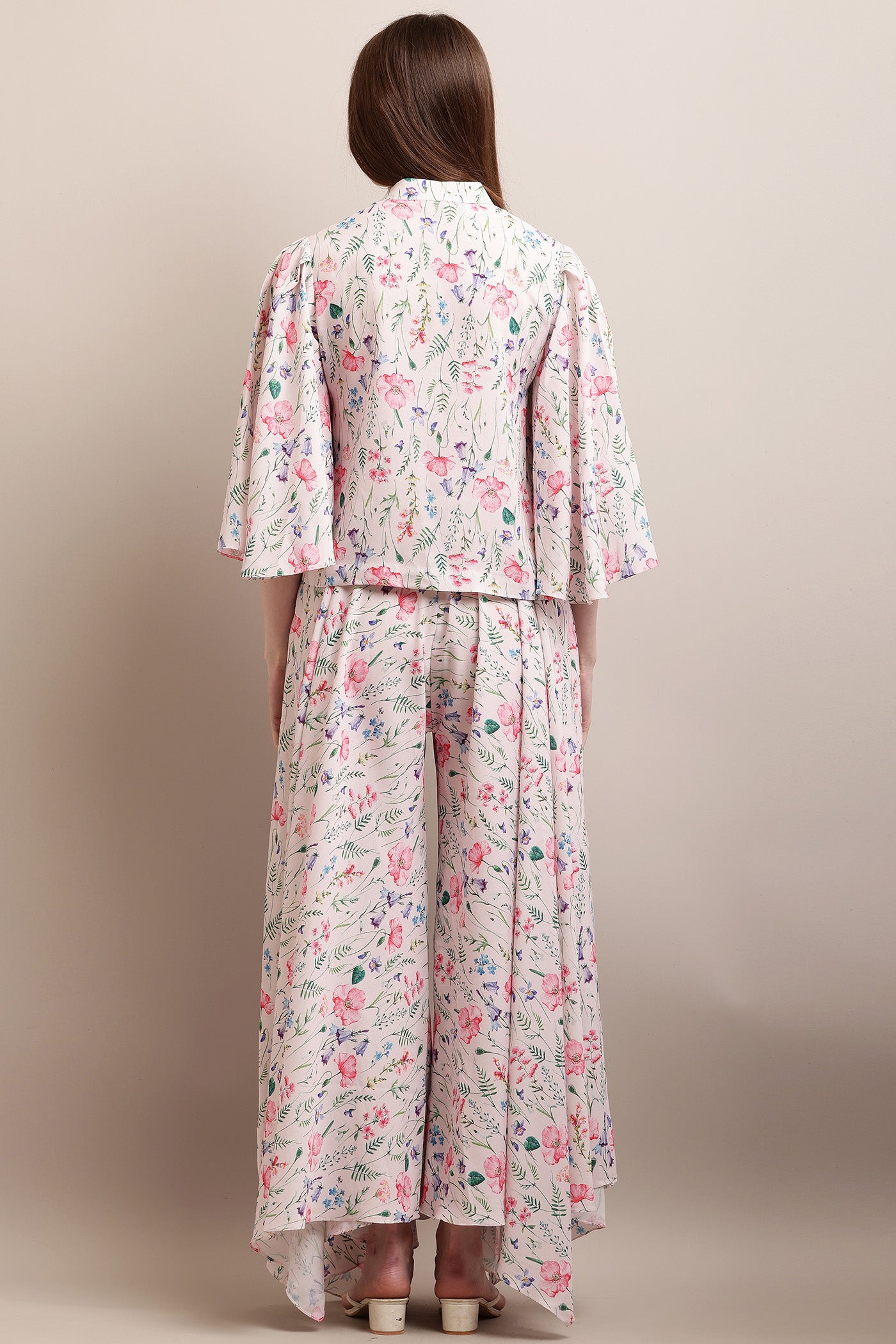 Floral Sumo Pant Wth Jacket