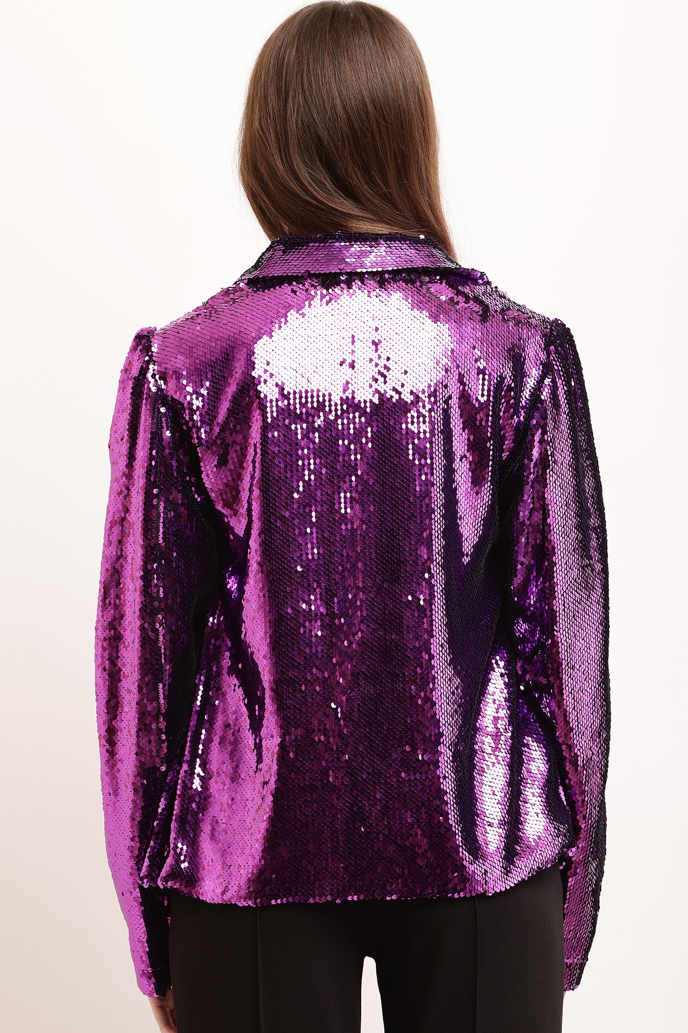 Purple Zipper Jacket