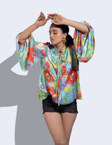 Archana Puran Singh In Floral Printed Classy Top