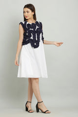 The Perfect White&Blue Dress