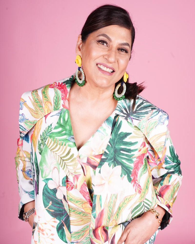 Archana Puran Singh In Pretty in Prints Jacket