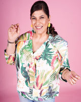 Archana Puran Singh In Pretty in Prints Jacket